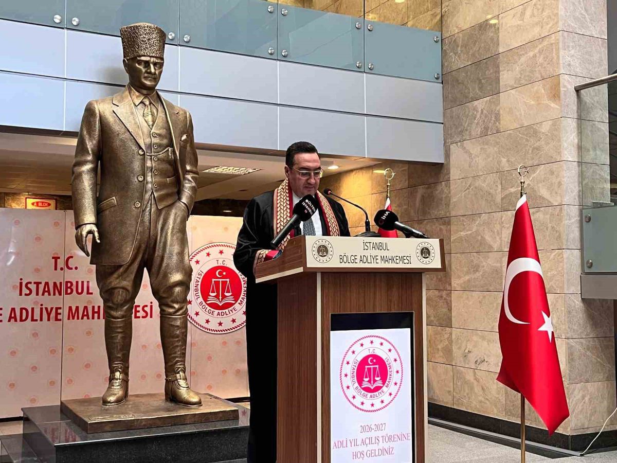 İstanbul Bölge Adliye Mahkemesi'nde 2026-2027 Adli Yılı Törenle Açıldı