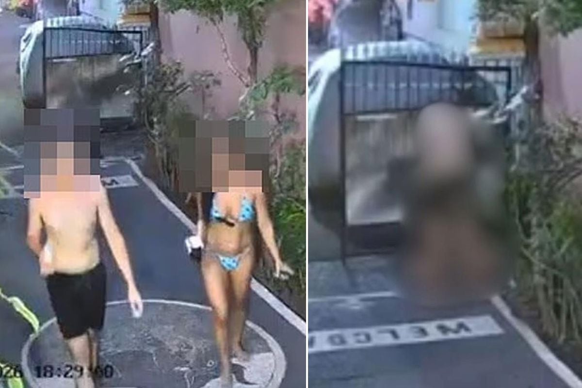 Tatil cennetinde skandal! Görüntüyü izleyen polis peşlerine düştü