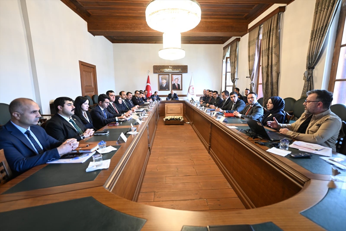 Kastamonu'da Güvenlik ve Kaymakamlar Toplantısı