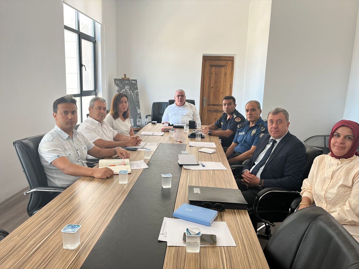 Kumluca'da KPSS Sınav Güvenliği Toplantısı Yapıldı