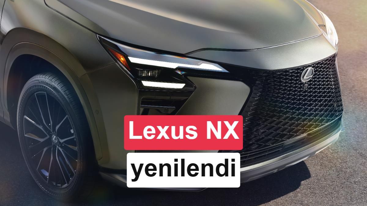 Lexus NX, Makyaj Operasyonuyla Güncellendi