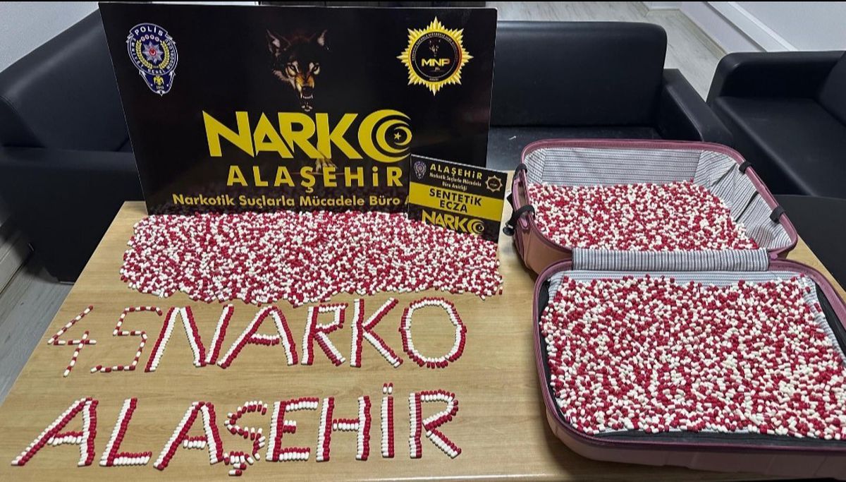 Manisa'da uyuşturucu operasyonu: 70 tutuklama