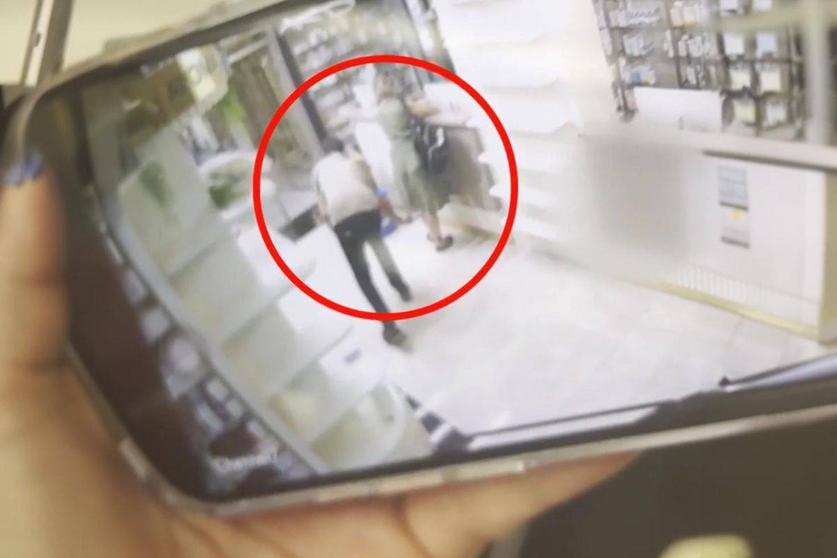 Müşterinin etek altı fotoğrafını çeken eczacı, eşine suçüstü yakalandı