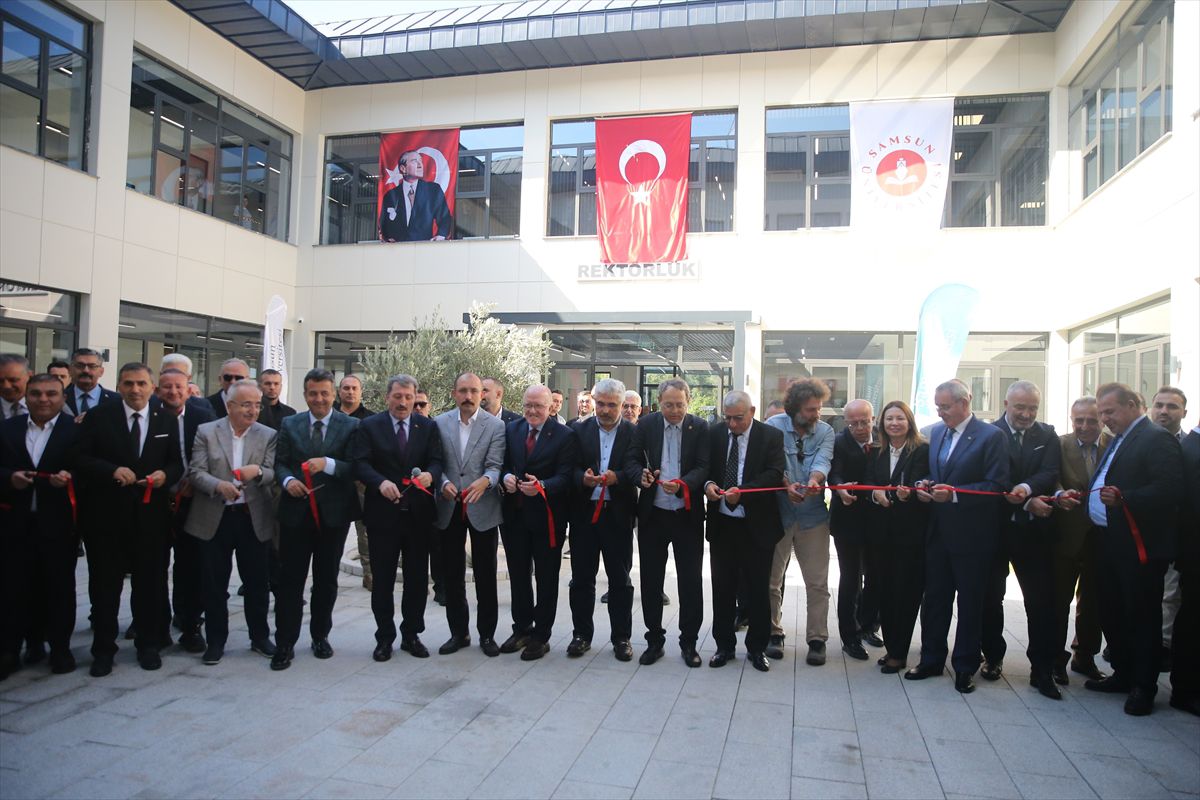 Samsun Üniversitesi yeni rektörlük binası hizmete girdi