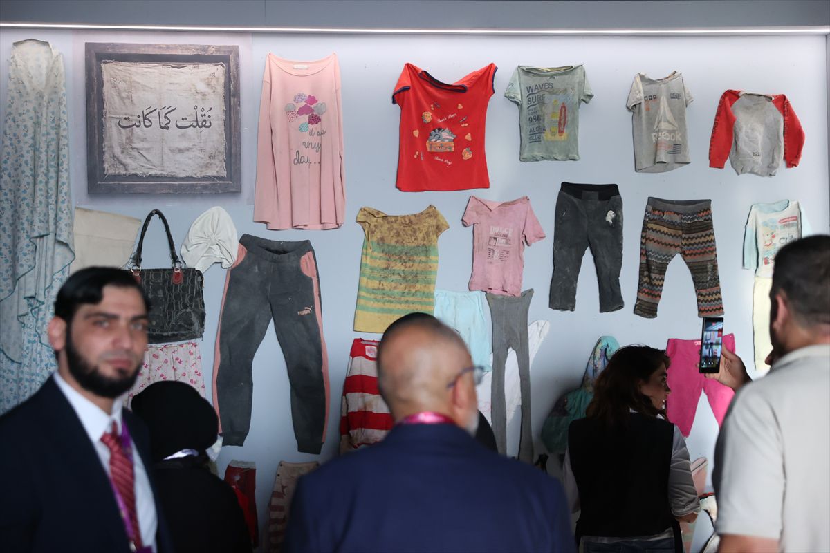 Şam Fuarı'nda Esed Rejiminin İşkencelerini Anlatan Sergi