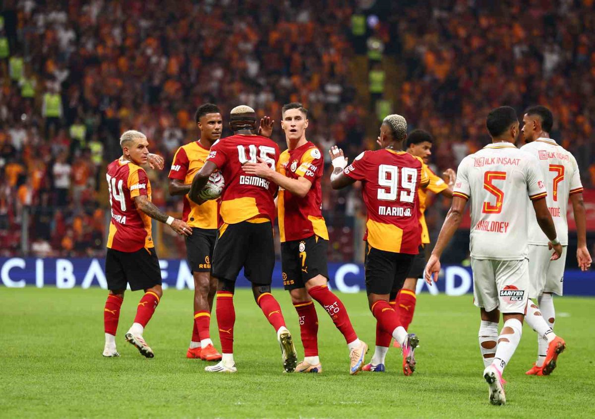 Süper Lig'de 3. hafta: Galatasaray lider, 31 gol