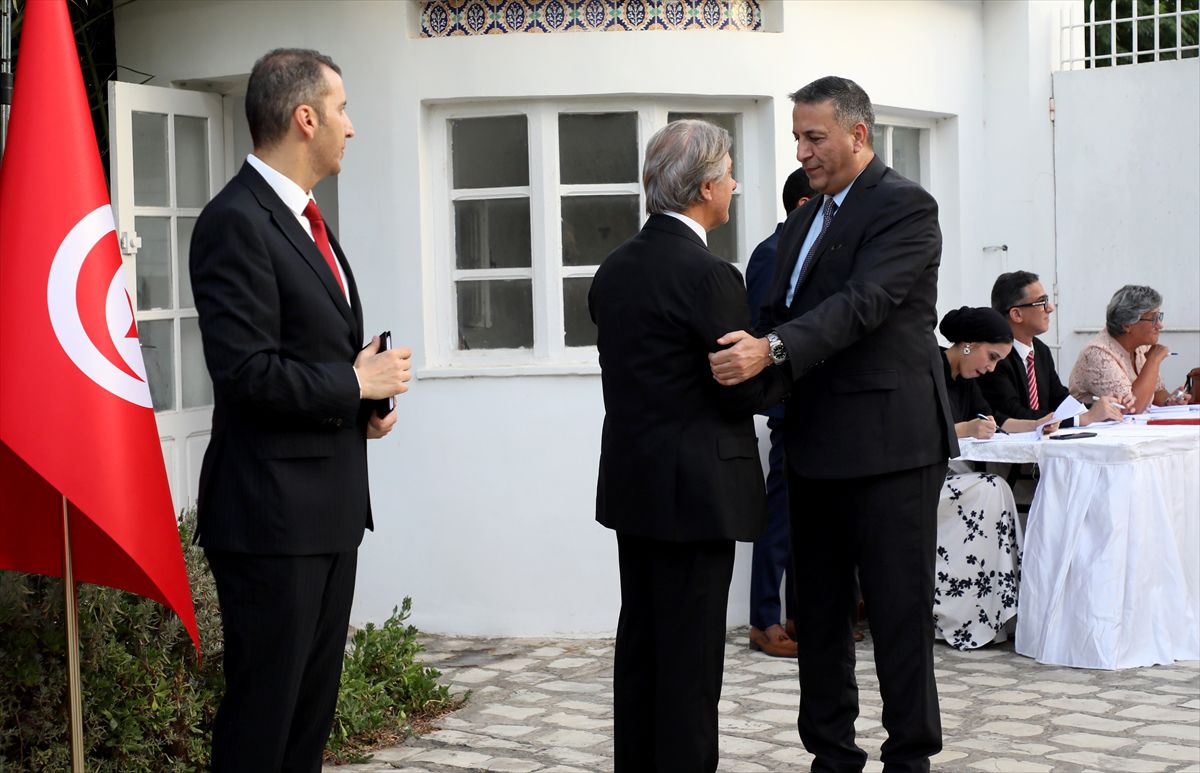 Tunus'ta 30 Ağustos Zafer Bayramı Resepsiyonu