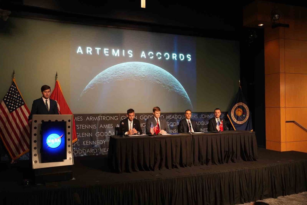 Türkiye Artemis Anlaşmaları'na İmza Attı