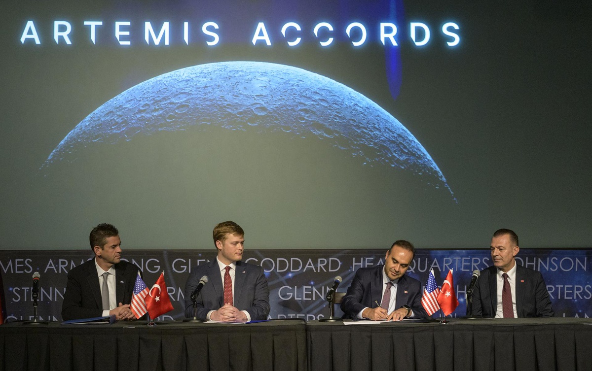 Türkiye Artemis Anlaşmaları'nı İmzaladı