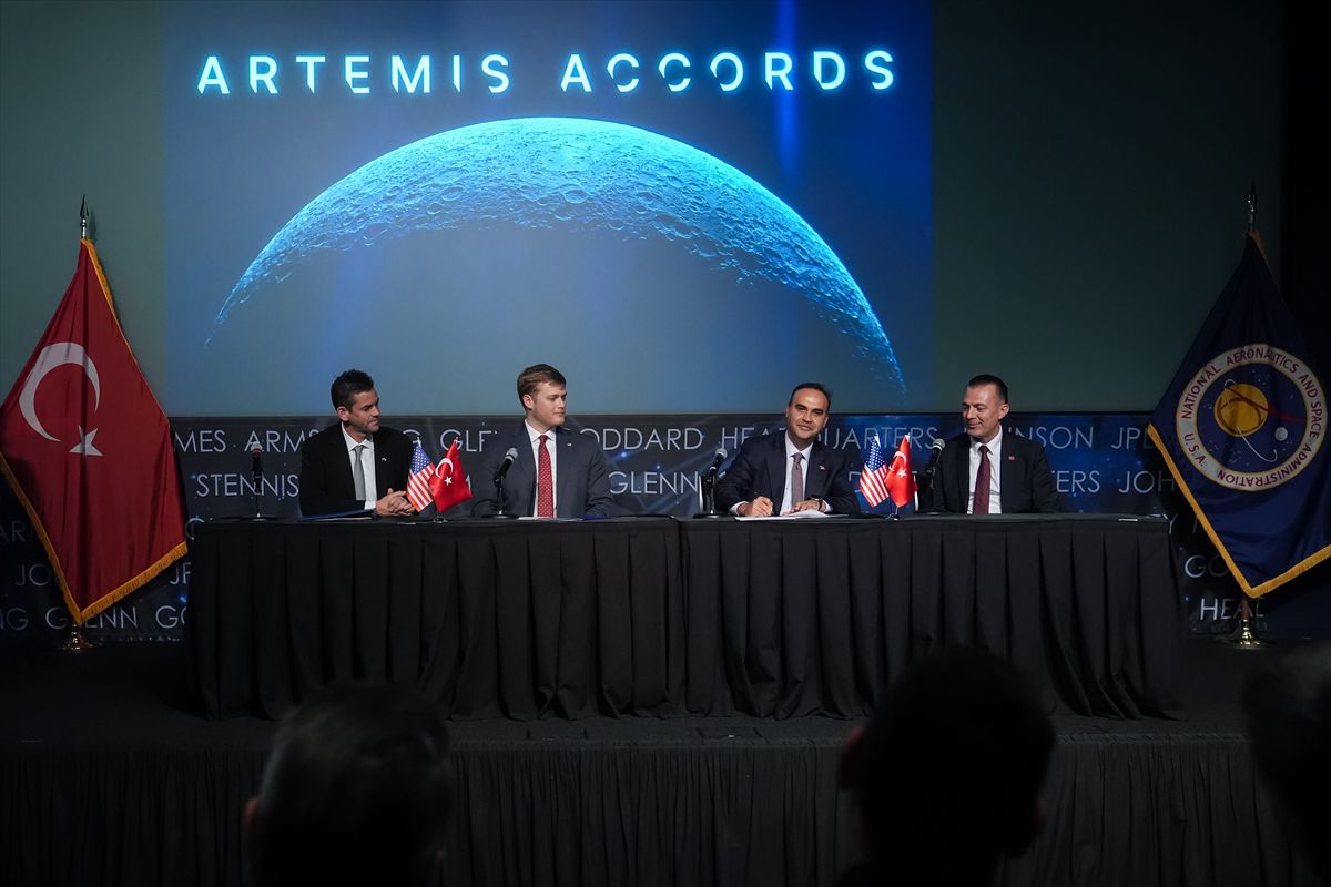 Türkiye Artemis Anlaşmaları'na imza attı