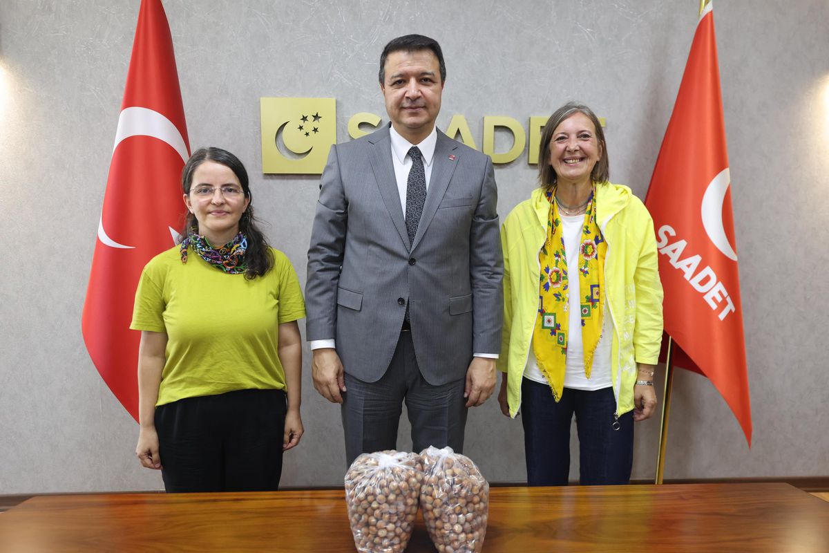 Ünye Çevre Platformu'ndan Saadet Partisi'ne Ziyaret