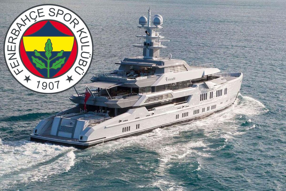 90 milyon dolarlık yat Türkiye'de! Sahibi ayrı değeri ayrı Fenerbahçe detayı ayrı olay