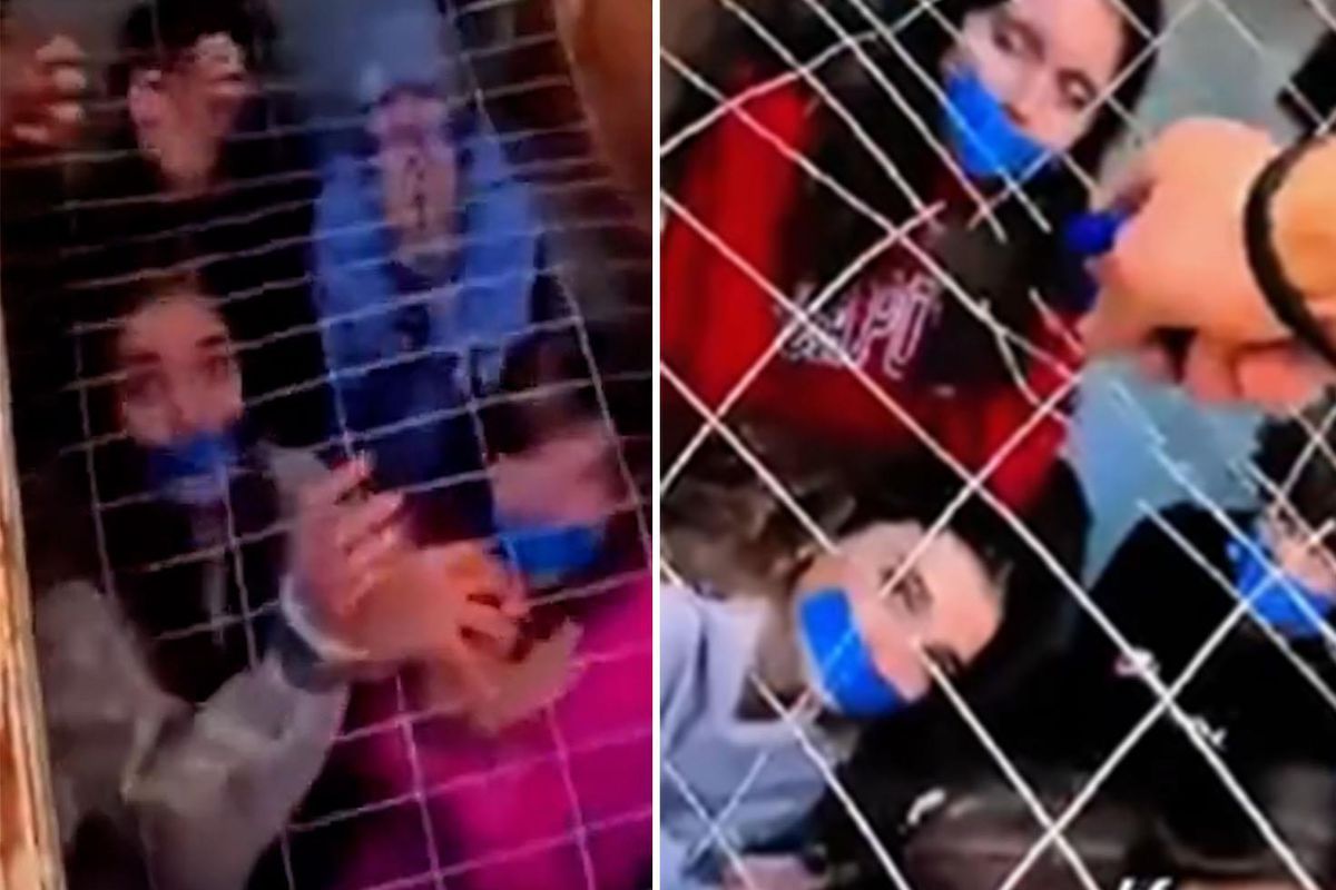 ABD'de 163 çocuk bulunmuştu! Demir parmaklıkların ardındaki görüntüler dehşete düşürdü