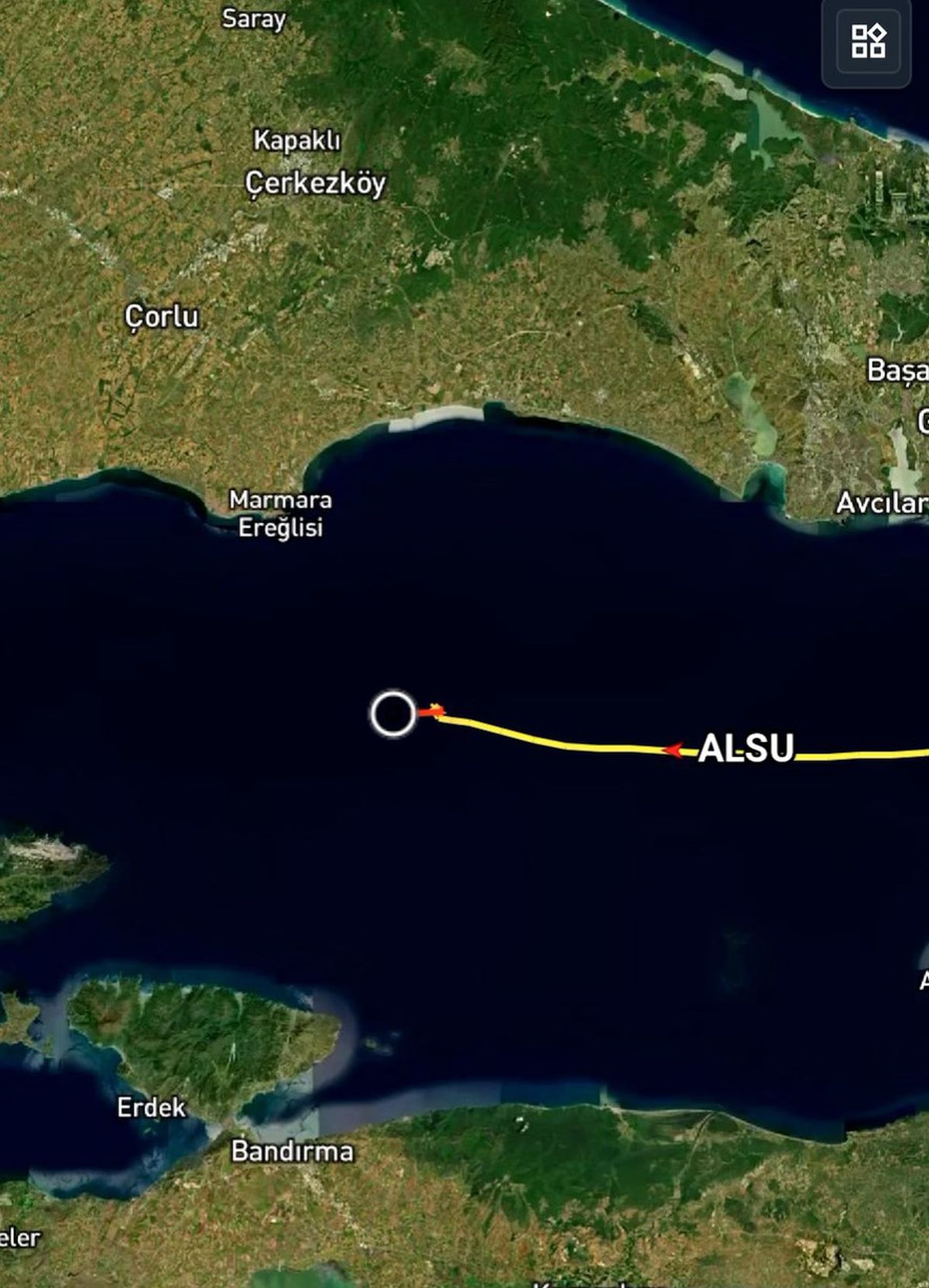 Silivri'de Gemi Çarpışması: Alsu'nun Manevraları Görüntülendi
