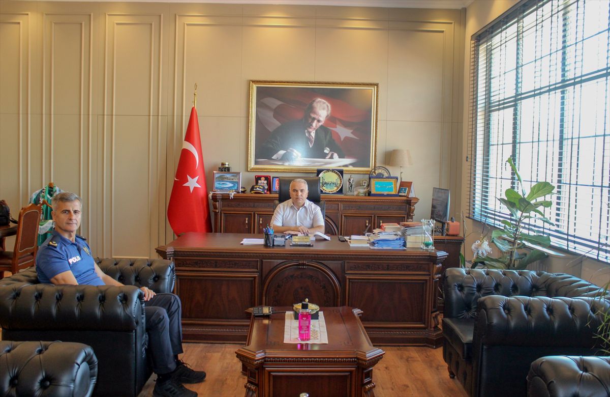 Anamur İlçe Emniyet Müdürü Haşmet Günay görevine başladı