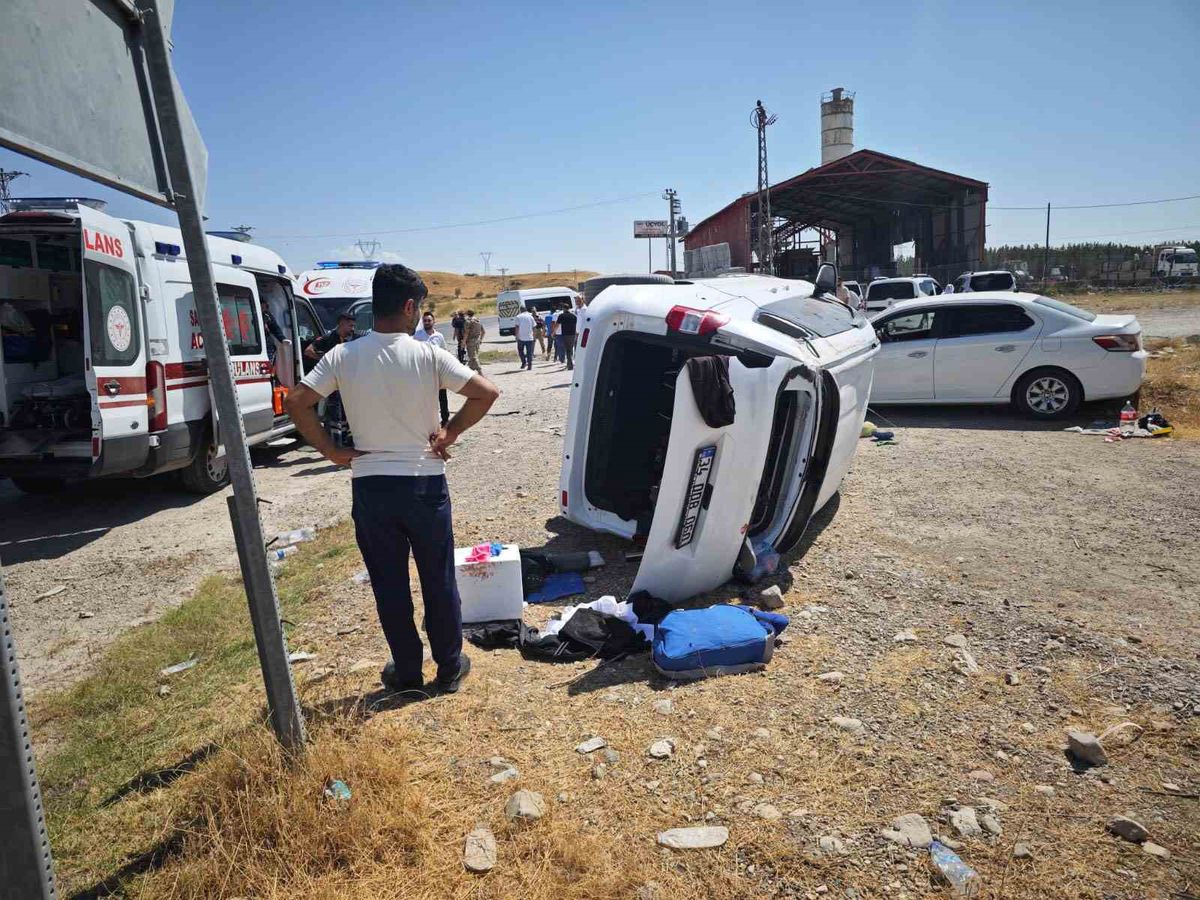 Batman'da trafik kazası: 7 yaralı