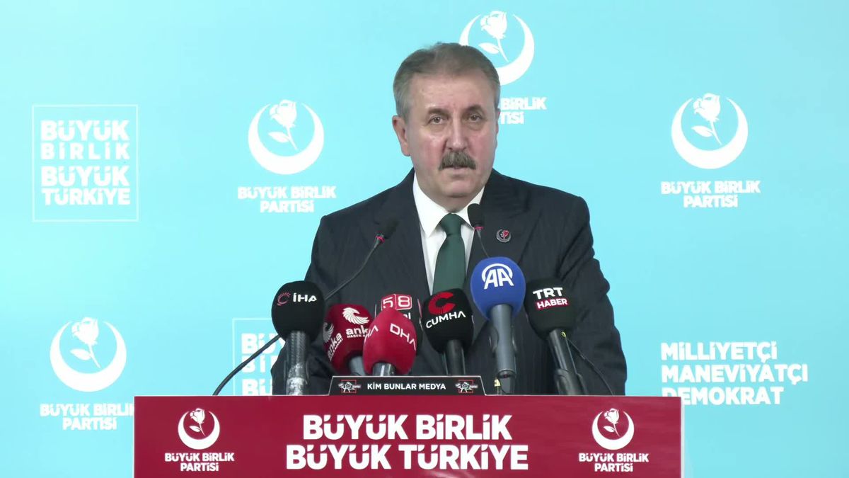 Destici: Kürtlerle kardeşiz, PKK ile değiliz