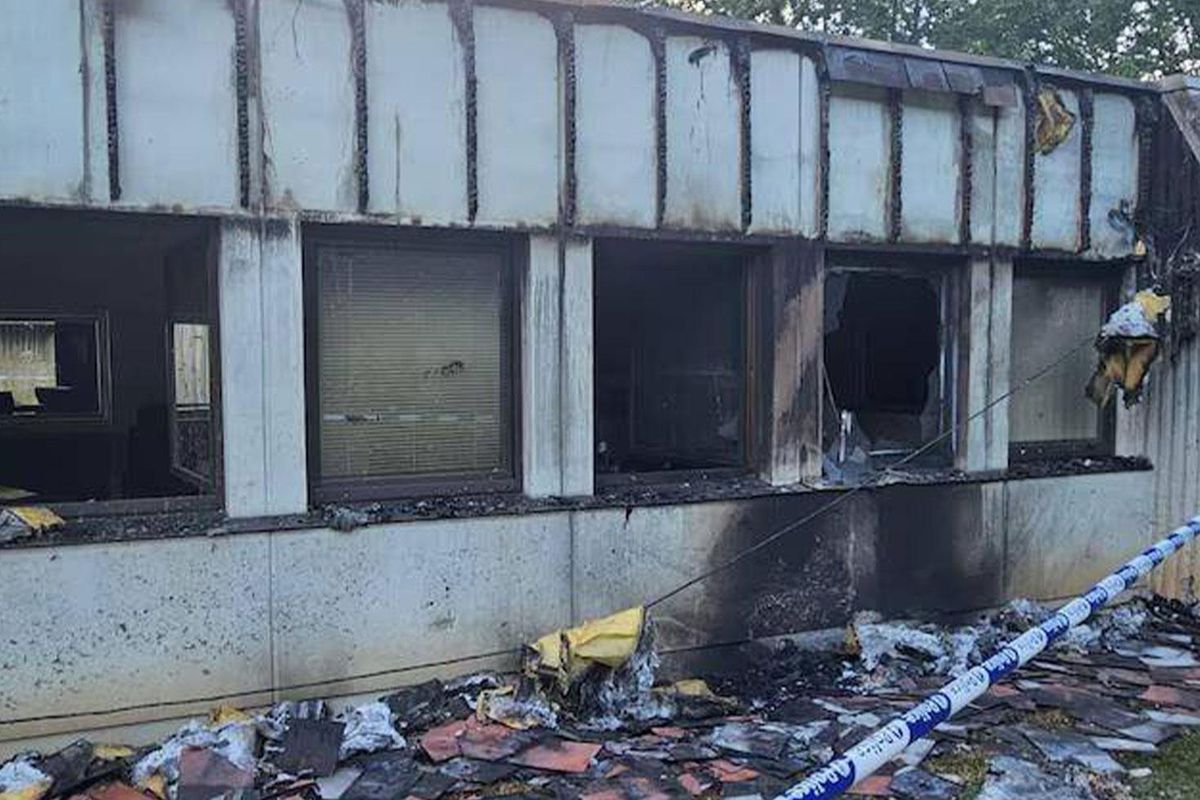 Belçika'da İsrail bağlantılı şirkete kundaklama
