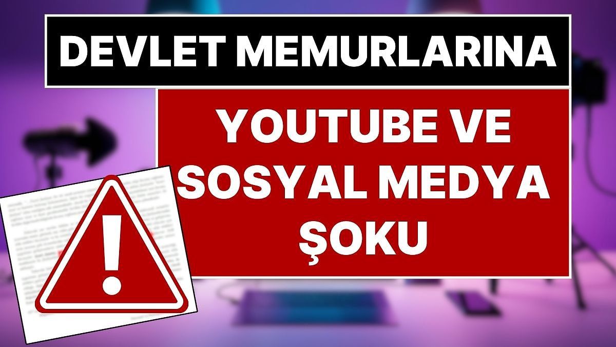 Memurlara sosyal medya kazancı kuralı