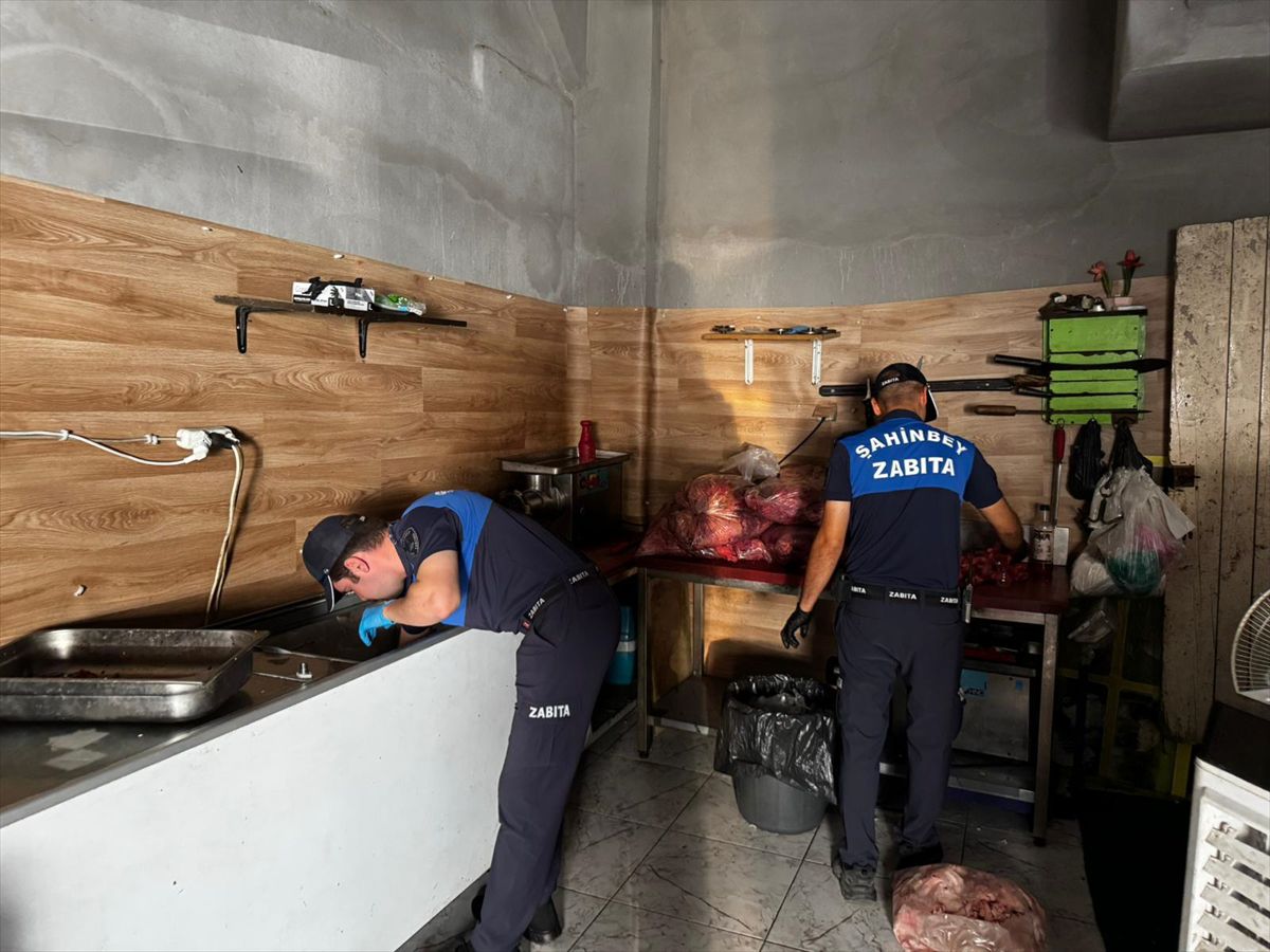 Gaziantep'te 500 kg Sağlıksız Et İmha Edildi