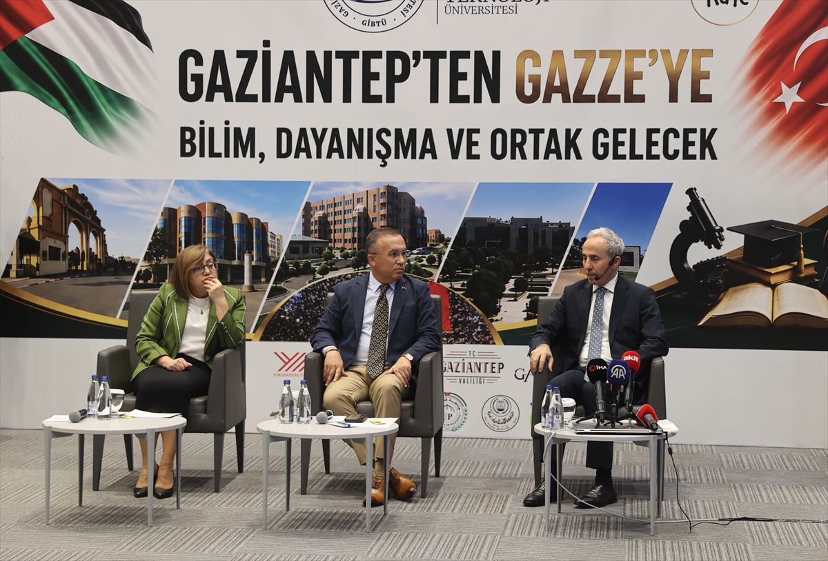 Gaziantep'ten Gazze'ye Bilim ve Dayanışma Köprüsü