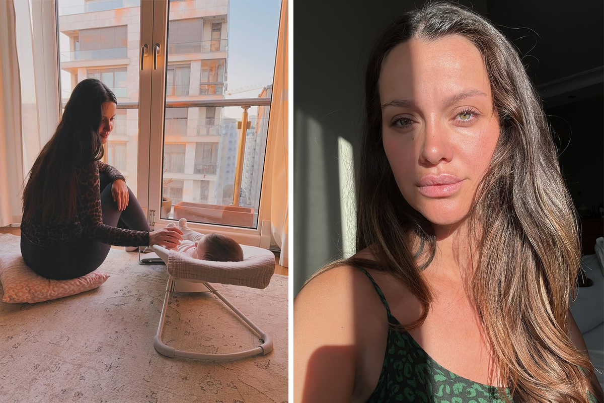 İrem Helvacıoğlu’nun kızı Sora emeklemek yerine bakın ne yaptı