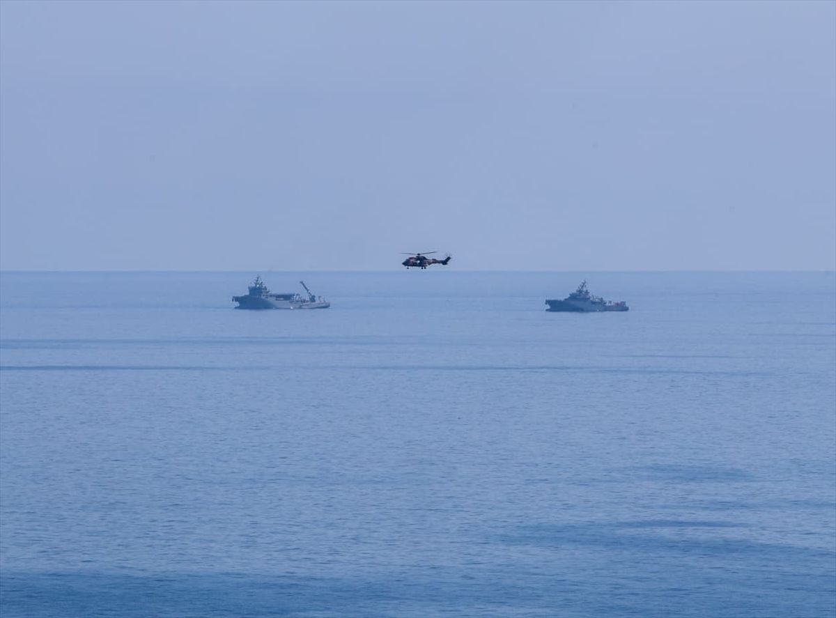 TCG Alemdar, KKTC'deki Arama Kurtarmaya Katıldı