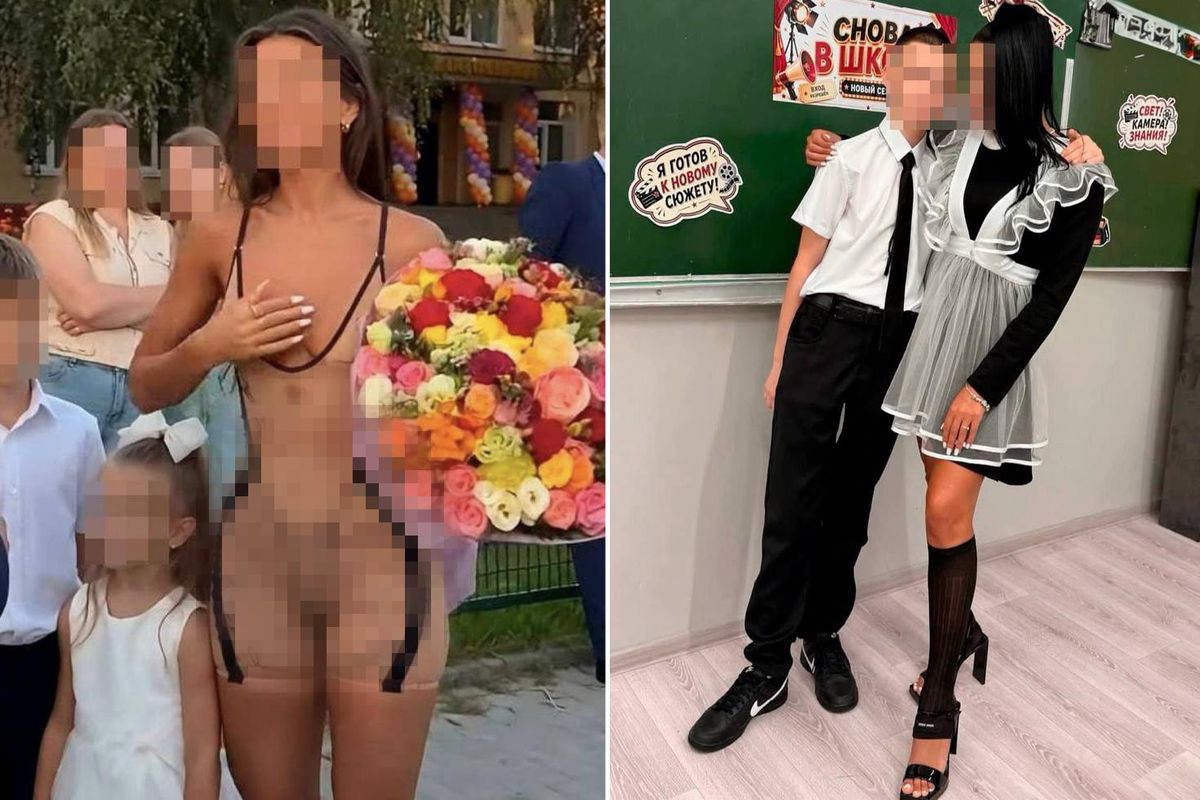 Okulun ilk gününe böyle geldiler! Ülkede tartışma başladı