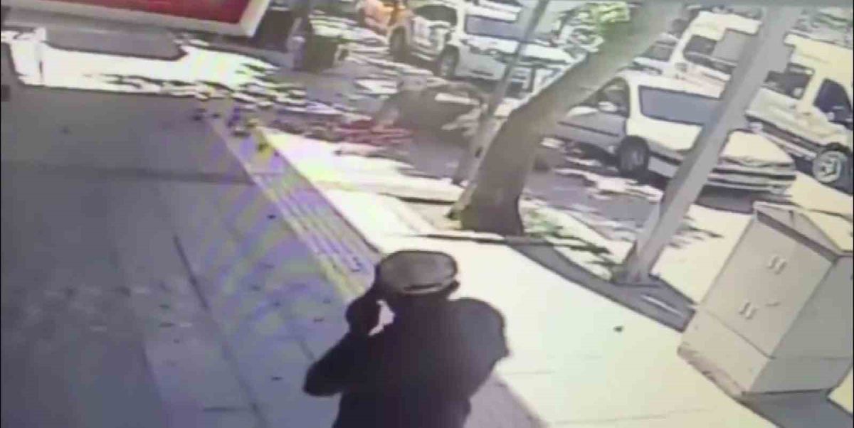 Amasya'da kapı çarpması: Motosikletli yaralandı