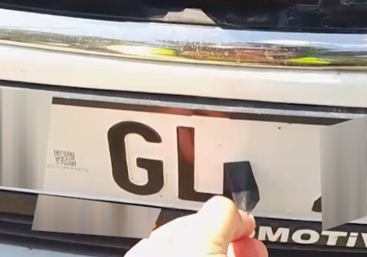 Gaziantep'te Plakada Harf Değiştiren Sürücüye 140 Bin TL Ceza