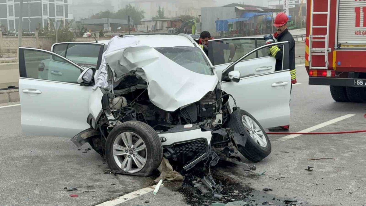 Samsun'da SUV kazası: 1 ölü, 3 yaralı
