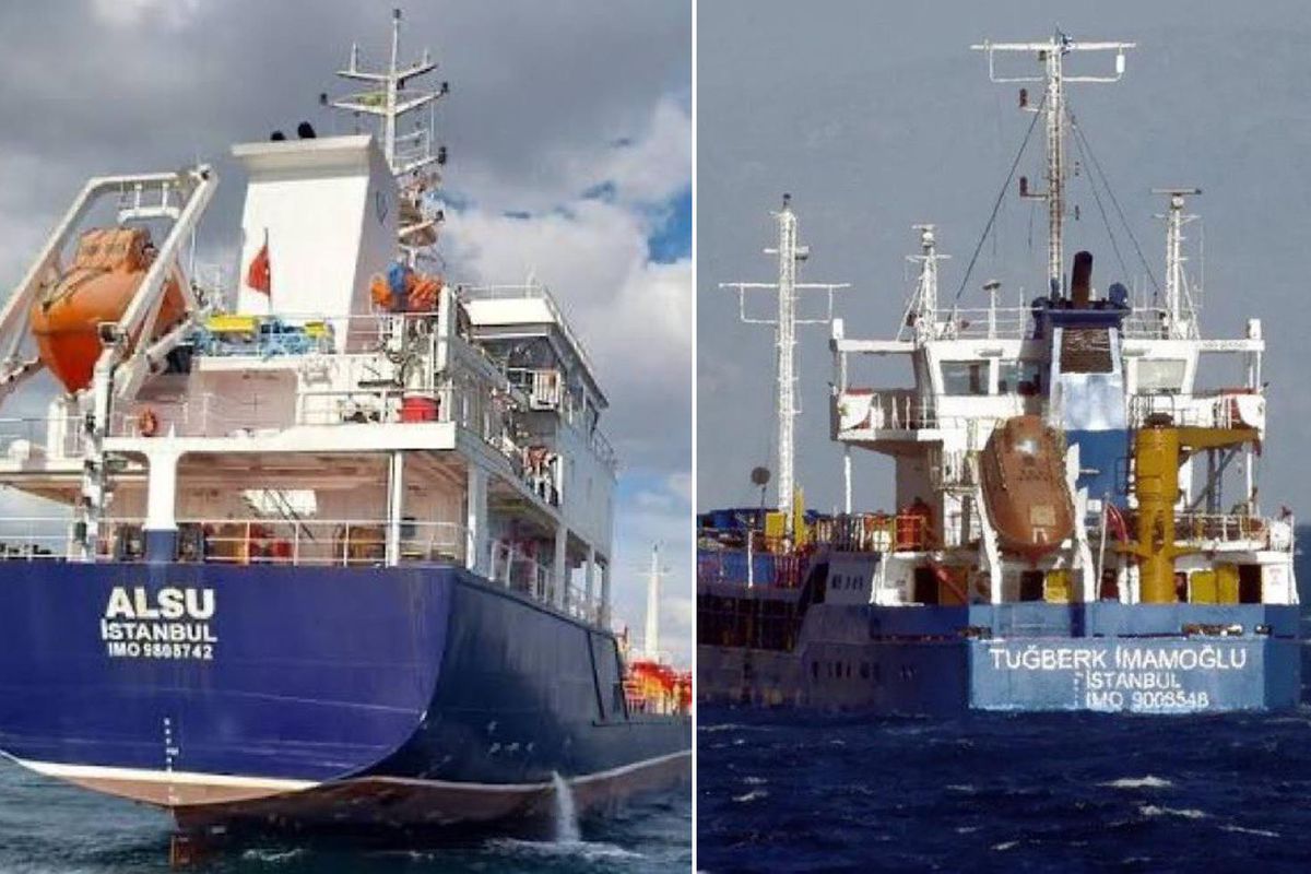 Silivri açıklarında iki Türk gemisi çarpıştı! 10 kişi kayıp