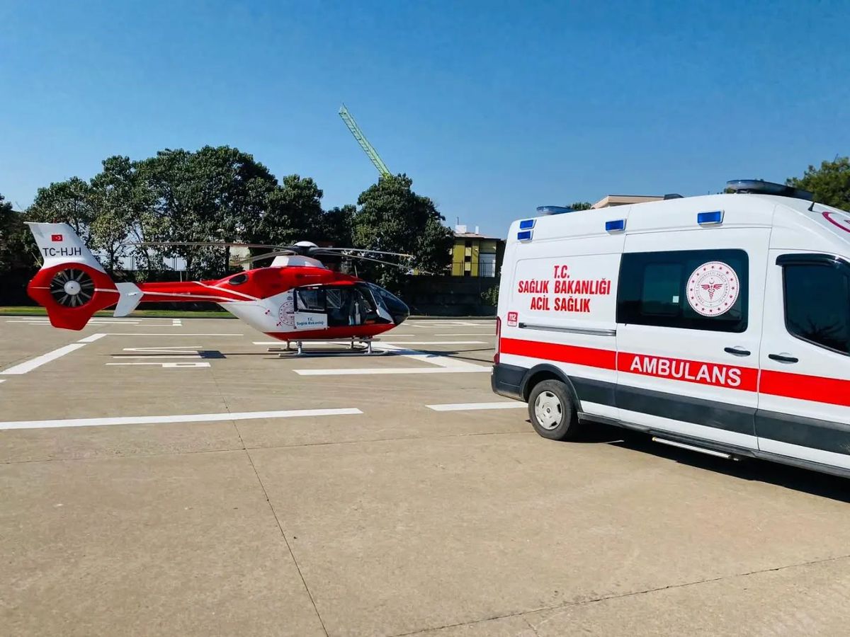 28 Günlük Bebek Helikopterle Diyarbakır'a Sevk Edildi