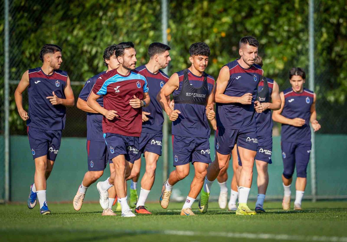 Trabzonspor, Gençlerbirliği Maçı Hazırlıklarına Başladı