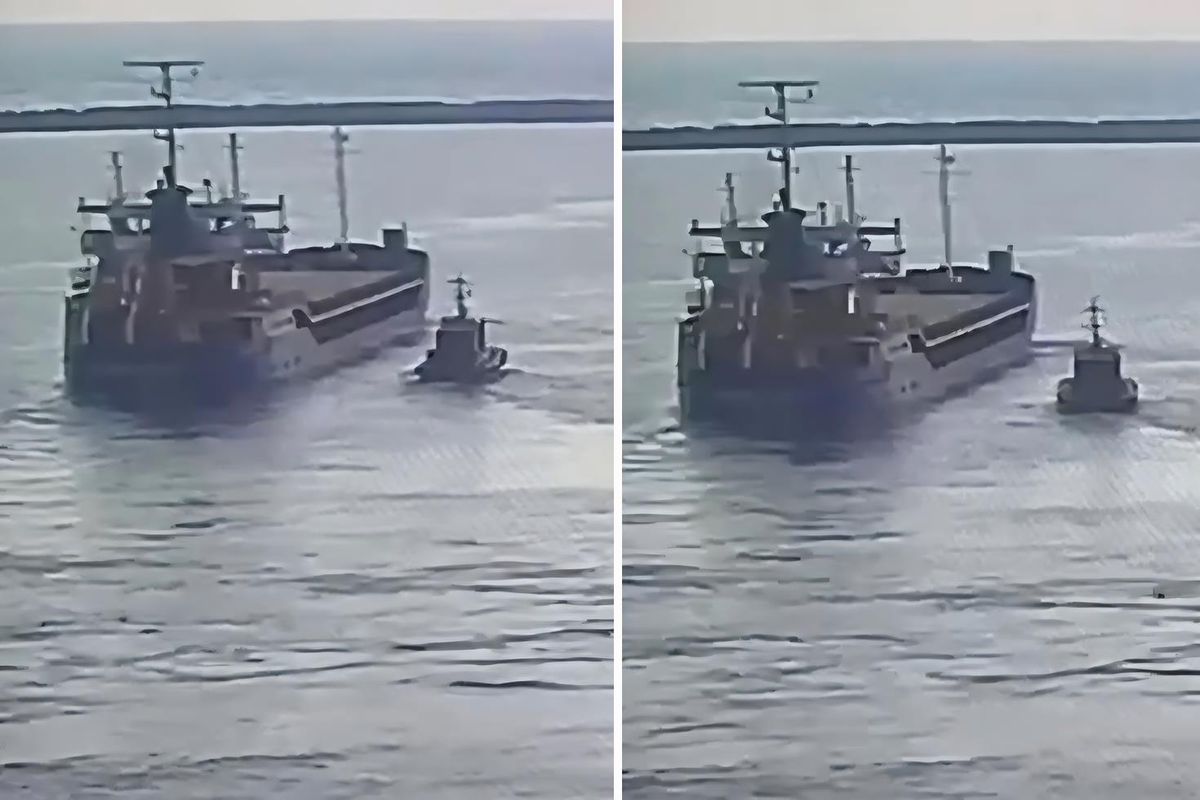 Tuğberk İmamoğlu gemisinin İskenderun’dan ayrıldığı anların görüntüsü ortaya çıktı