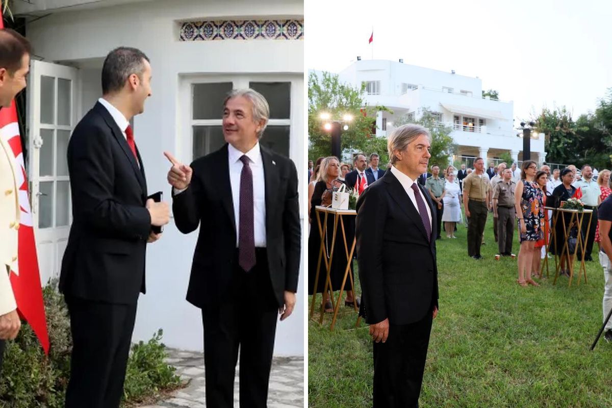 Tunus'ta 30 Ağustos Zafer Bayramı ve TSK Günü resepsiyonu düzenlendi