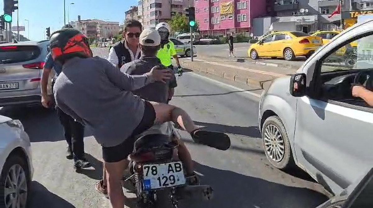 Ereğli’de polis kovalamacasında yakalanan motosikletliye 390 bin TL ceza
