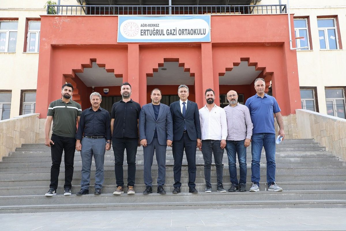 Ağrı'da 'AGÂH' Projesiyle Çocuklar Sporla Buluşuyor: Pilot Okullarda İlk İnceleme Yapıldı