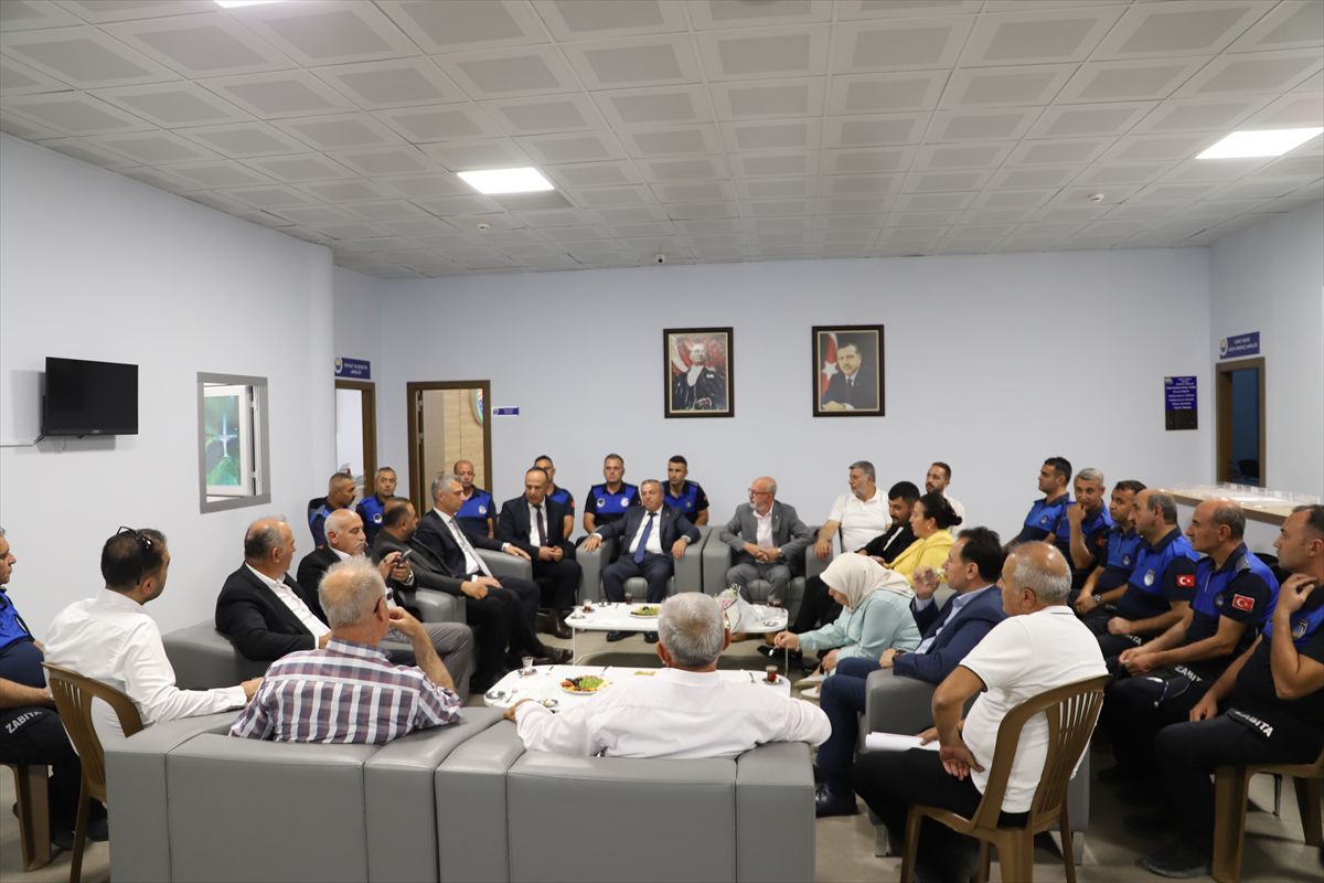 AK Parti Gölbaşı'ndan Zabıta Haftası Ziyareti
