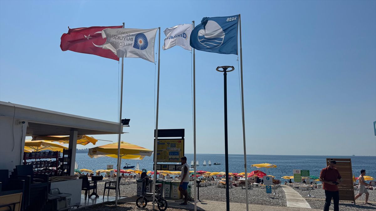 Antalya 232 Mavi Bayraklı Plajla Dünya Lideri