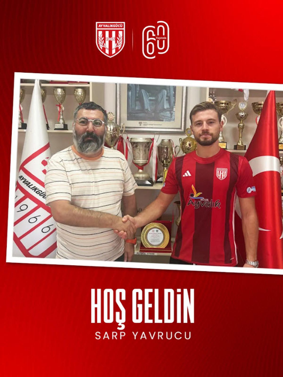 Ayvalıkgücü, Sarp Yavrucu'yu renklerine bağladı