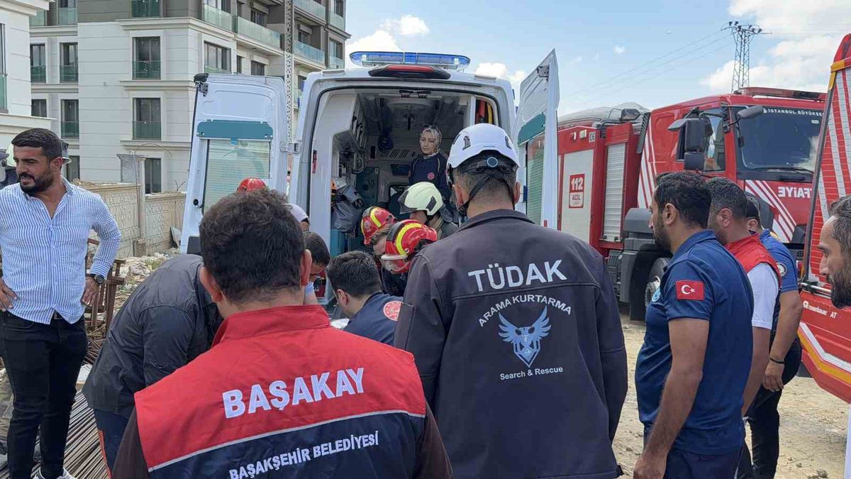 Başakşehir'de göçükte işçi hayatını kaybetti