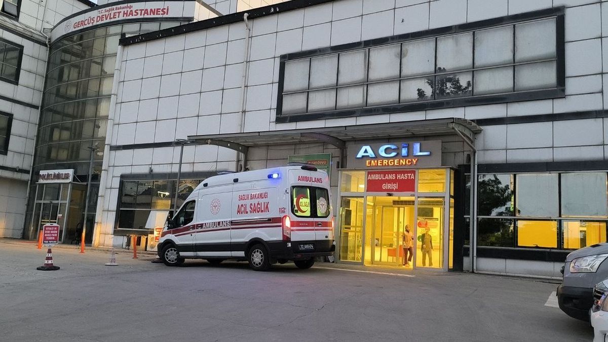 Gercüş'te İşçiye Geri Manevra Kazası