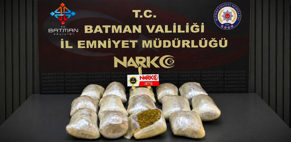 Batman'da Uyuşturucu Operasyonu: 2 Tutuklama
