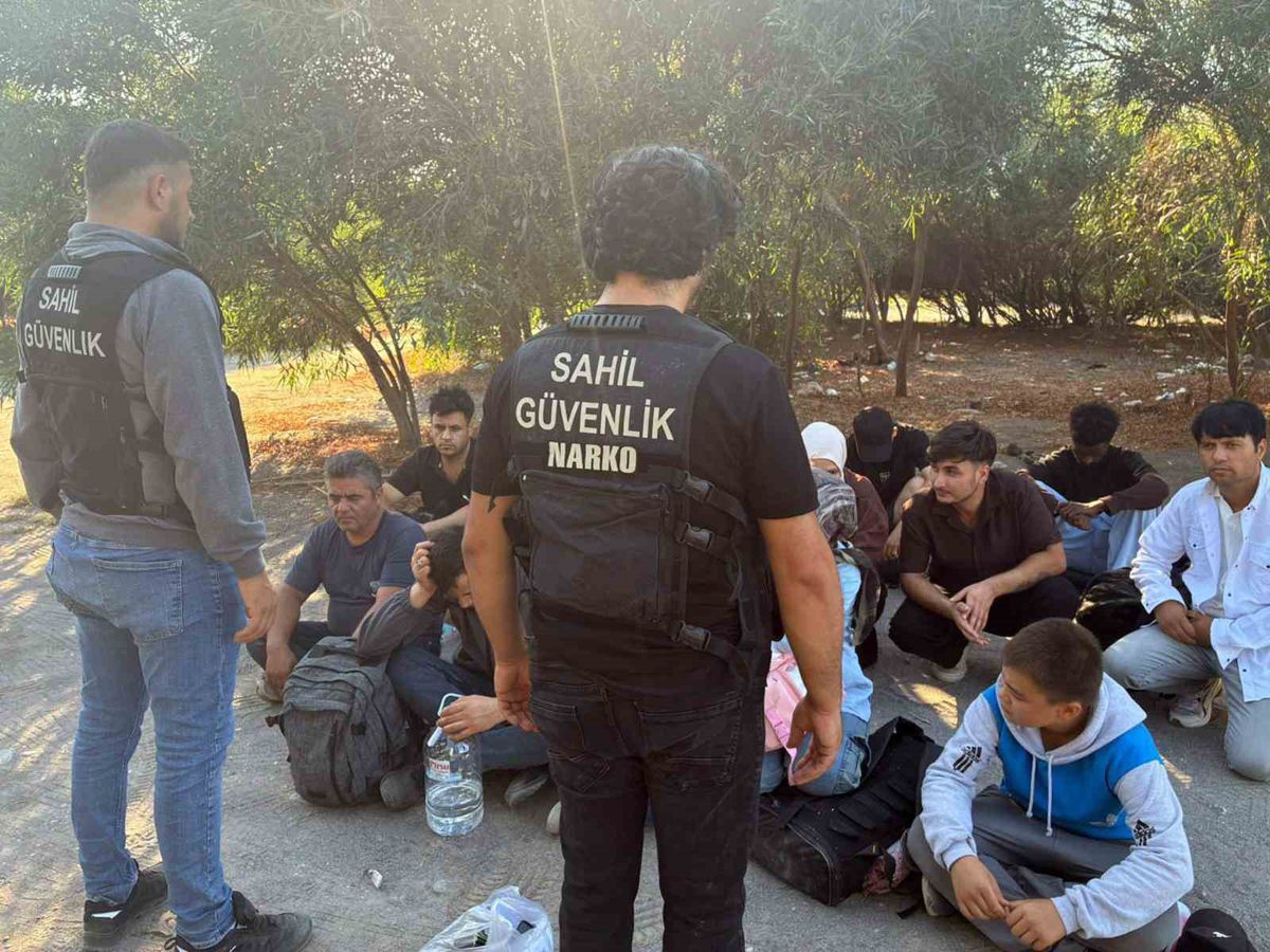 Dalaman'da 18 Düzensiz Göçmen Yakalandı
