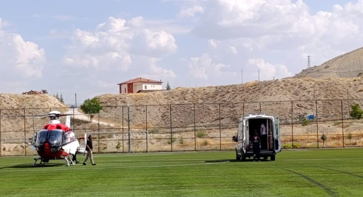 Minik Z.M.'ye Hava Ambulans Sevki