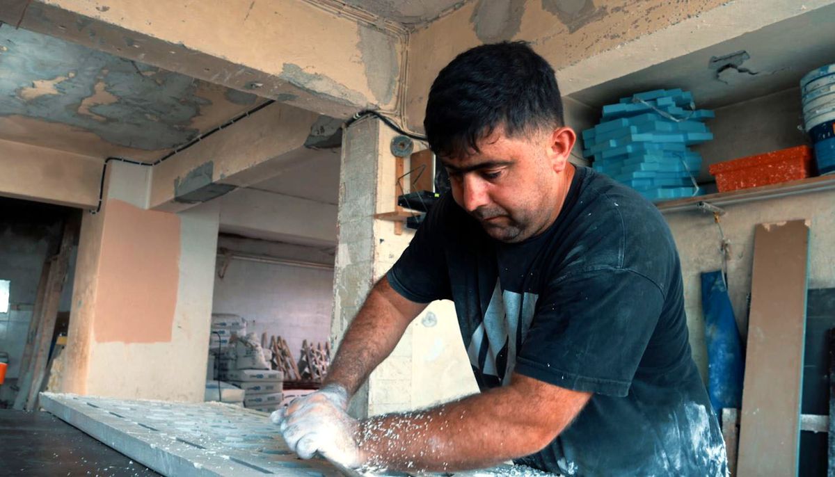 Trabzon'da 2026 Yılının Kalfası: Alçı Vitray Ustası Mustafa Saraç
