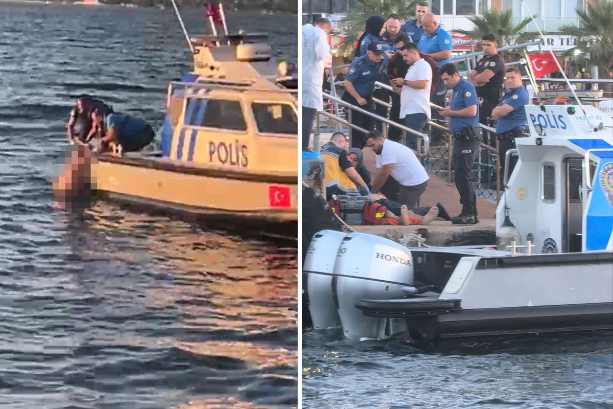 Emekli polis memuru denizde ölü bulundu