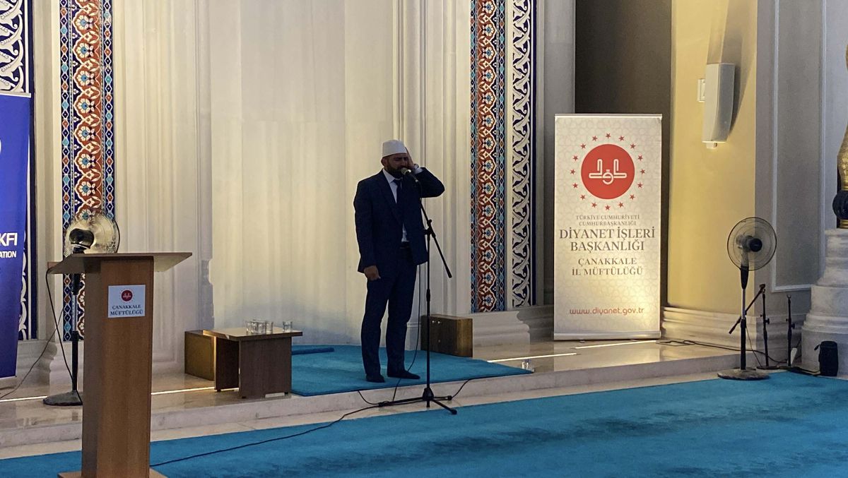 Ezanı Güzel Okuma Yarışması Türkiye Finali Çanakkale'de Yapıldı