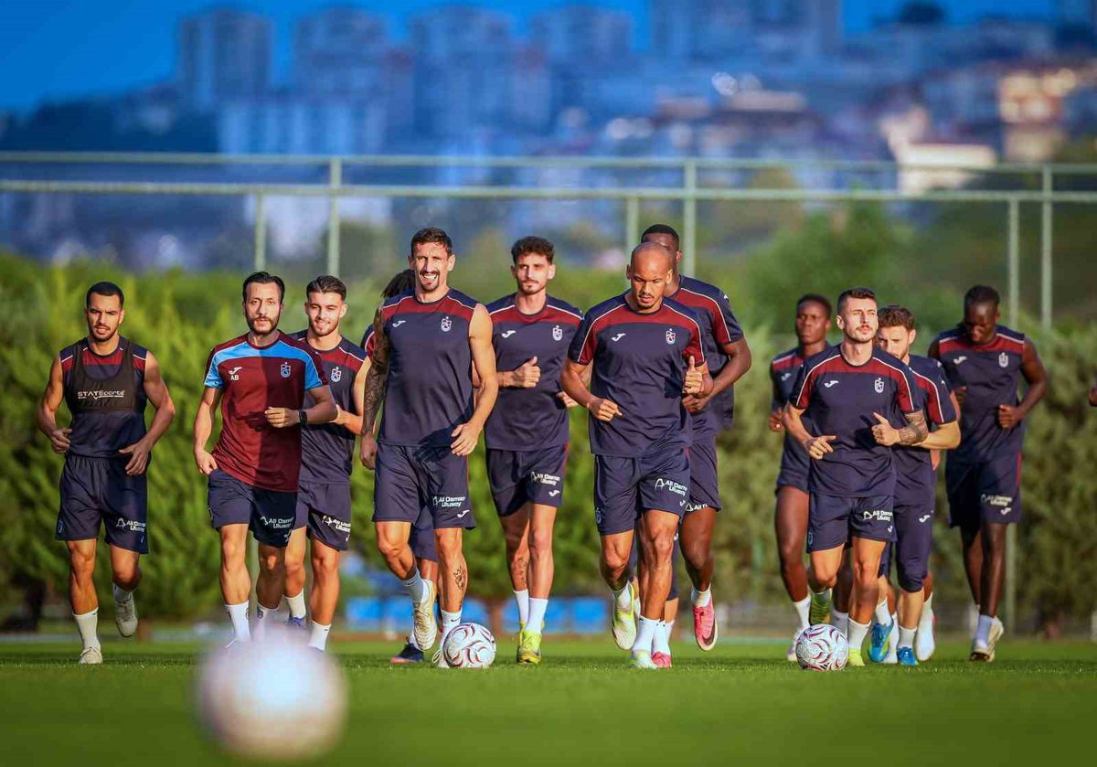 Franculino Dju, Trabzonspor'da İlk Antrenmana Çıktı
